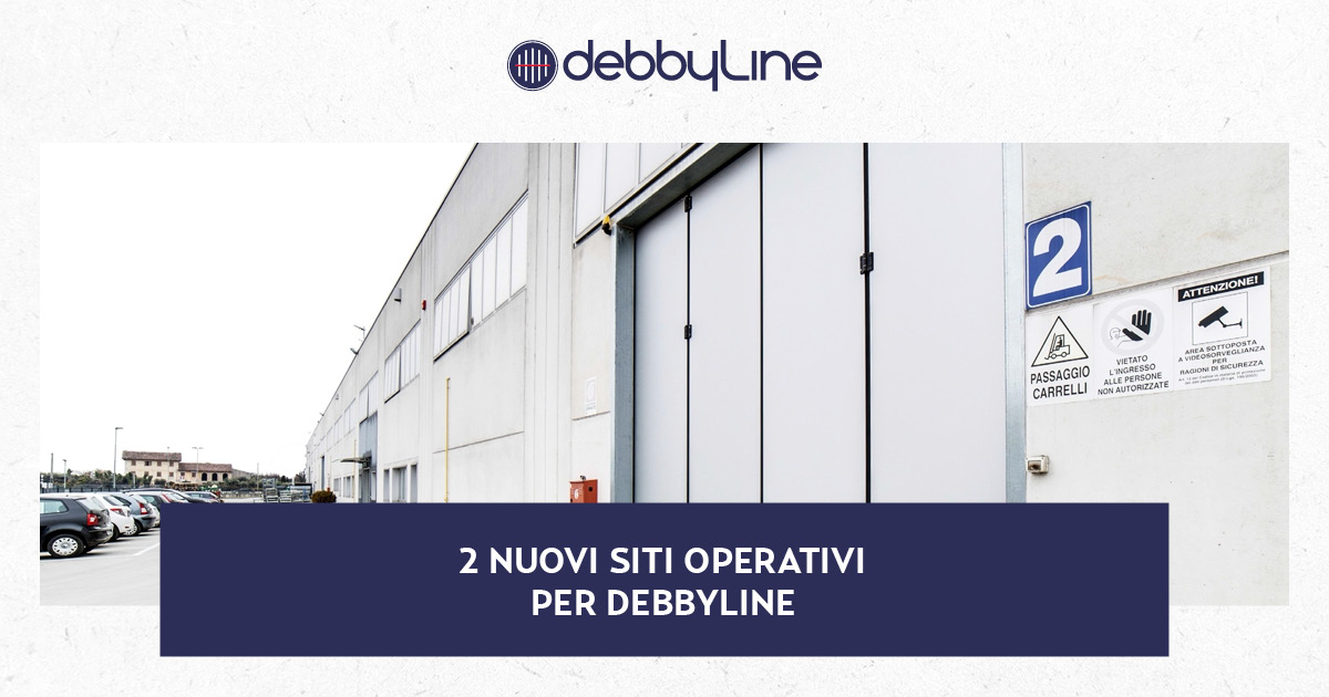 Debby line nuovi siti logistici